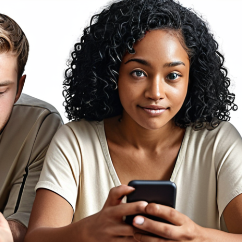 A diverse group of people collaborating on a digital platform, showcasing community engagement and digital participation. Focus on connectivity and shared purpose.
