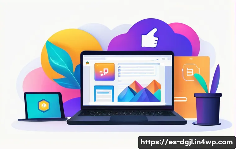 디지털 공유지의 커뮤니티 형성 방법 - A vibrant digital community workspace showcasing diverse Hispanic users collaborating on laptops and...